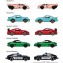 Set Macchinine Majorette by Simba Porsche Edition 5 pz