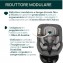 Seggiolino Auto Chicco Seat105 i-Size 360° Isofix Posh Black (40-105 cm)