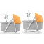 Sdraietta Kinderkraft Unimo 5 in 1 Forest Yellow