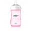 Biberon Avent Natural 260 ml Rosa