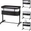 Culla Co-Sleeping MoMi Revo Grigio Scuro