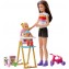 Bambola Barbie Playset Skypper Babysitter Colazione