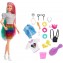 Bambola Barbie Leopard Rainbow Hair