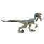 Dinosauro Mattel Jurassic World Attacco Selvaggio Velociraptor Blue