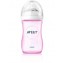 Biberon Avent Natural 260 ml Rosa