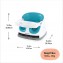 Alza Sedia Ingenuity Baby Base 2 in 1 Peacok Blu