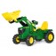  Trattore a Pedali con Ruspa Rolly Toys Farmtrac John Deere con Ruote Gonfiabili