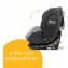 Osann One360 i-Size, asiento infantil giratorio de 360 grados, 40 – 150 cm, con Isofix – Universe Grey