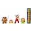 Set Personaggi Nintendo Super Mario Castello di Lava 5pz