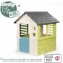 Smoby Life Casa de Juegos Jolie - Resistente a los Rayos UV - Plástico Reciclado 59%