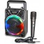 Mini Altavoz Inalámbrico Bontempi con Micrófono y Luces