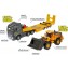 Camion con Rimorchio Ruspa Majorette Volvo Truck + Wheel Loader