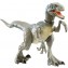 Dinosauro Mattel Jurassic World Attacco Selvaggio Velociraptor Blue