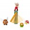 Set Personaggi Nintendo Super Mario Castello di Lava 5pz
