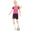 Bambola Barbie Sport Calciatrice