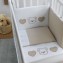 Juego de edredón Pali Urban White / Taupe