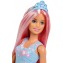 Bambola Barbie Dreamtopia Chioma Rosa con Spazzola