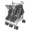 Passeggino Gemellare Maclaren Twin Techno Black