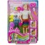 Bambola Barbie Leopard Rainbow Hair