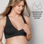 Reggiseno per Gravidanza e Allattamento Medela Keep Cool Sleep Nero Taglia XXL