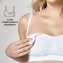 Reggiseno per Gravidanza e Allattamento Medela Keep Cool Bianco Taglia XXL
