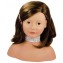 Bambola Gotz per Acconciature Styling Head Brown Hair