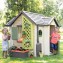 Smoby Life - Casa de jardín con accesorios de jardinería