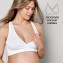 Reggiseno per Gravidanza e Allattamento Medela Keep Cool Sleep Bianco Taglia L