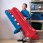 Scivolo Little Tikes Grande Pieghevole Blu Rosso