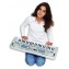 Tastiera Elettronica Bontempi 54 Tasti con Lettore Brani MP3