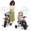 Triciclo Kinderkraft Jazz 4 in 1 Grigio