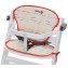 Seggiolone Pappa Evolutivo Safety 1st Timba Red Lines/White Wood