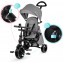 Triciclo Kinderkraft Jazz 4 in 1 Grigio