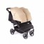 Passeggino Gemellare Baby Monsters Easy Twin 3S Sand 
