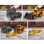 Camion con Rimorchio Ruspa Majorette Volvo Truck + Wheel Loader