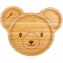 Piatto a Scomparti con Ventosa Freeon Bamboo Koala
