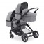 Passeggino Gemellare Duo Hauck Atlantic Twin Melange Grey