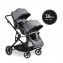 Passeggino Gemellare Duo Hauck Atlantic Twin Melange Grey