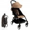 Passeggino Babyzen Yoyo+ 6+ Taupe Black Chiuso