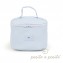 Beauty Case Vanity Pasito a Pasito Alejandra in Ecopelle Azzurro /