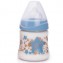 Biberon Suavinex 150ml con Tettarella in Silicone Regolabile 3 Posizioni +0m Haute Couture Celeste Stella
