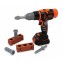 Trapano/Avvitatore Giocattolo Smoby Black + Decker