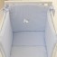 Completo Piumone Lettino Sfilabile Nanan Coccolo 4pz Azzurro