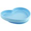 Piatto Chicco in Silicone Cuore Azzurro