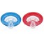 Succhietti a Ciliegia Nuby Natural Flex 6-36m Rosso e Blu