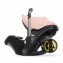 Seggiolino Auto Passeggino Doona I 2 In 1 i-Size R129 Gruppo 0+ Blush Pink