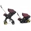 Seggiolino Auto Passeggino Doona 2 In 1 Gruppo 0+ Rosso Cherry