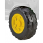 Ruota Anteriore Sinistra Peg Perego per Trattore John Deere Ground Force