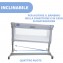 Chicco Miniuna Next2Me Dream Evo Magic Gray Re Lux 