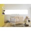 Lettino Evolutivo Co-Sleeping Pali Flippy Bianco Naturale (Trasformabile da Culla a Lettino a Divanetto a Poltroncina + 2 Materassi + 2 Completi Piumone)